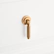 Arles Brass Knurled Drop Pull - Vintage Brass, , large image number 3