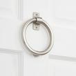 Circle Ring Brass Door Knocker, , large image number 2