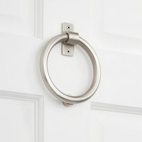 Circle Ring Brass Door Knocker