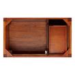 36" Maybeck Vanity With Undermount Sink - Tinted Oak, , large image number 4