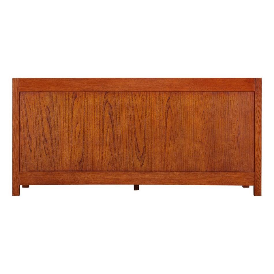 72" Maybeck Double Vanity With Rectangular Undermount sinks - Tinted Oak, , large image number 6