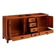 72" Maybeck Double Vanity - Tinted Oak - Vanity Cabinet Only, , large image number 1