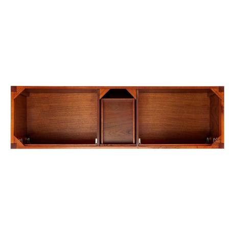 72" Maybeck Double Vanity With Undermount sinks - Tinted Oak