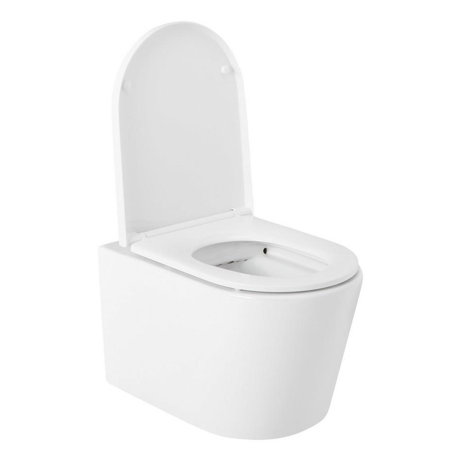 Arnelle Dual-Flush Wall-Mount Elongated Toilet - Bowl Only, , large image number 1
