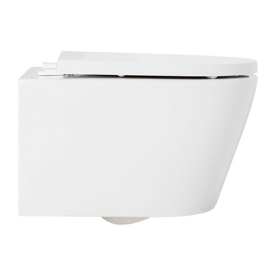 Arnelle Dual-Flush Wall-Mount Elongated Toilet - Bowl Only, , large image number 2
