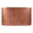 60" Raksha Double-Wall Copper Soaking Tub - Black Drain Kit, , large image number 2