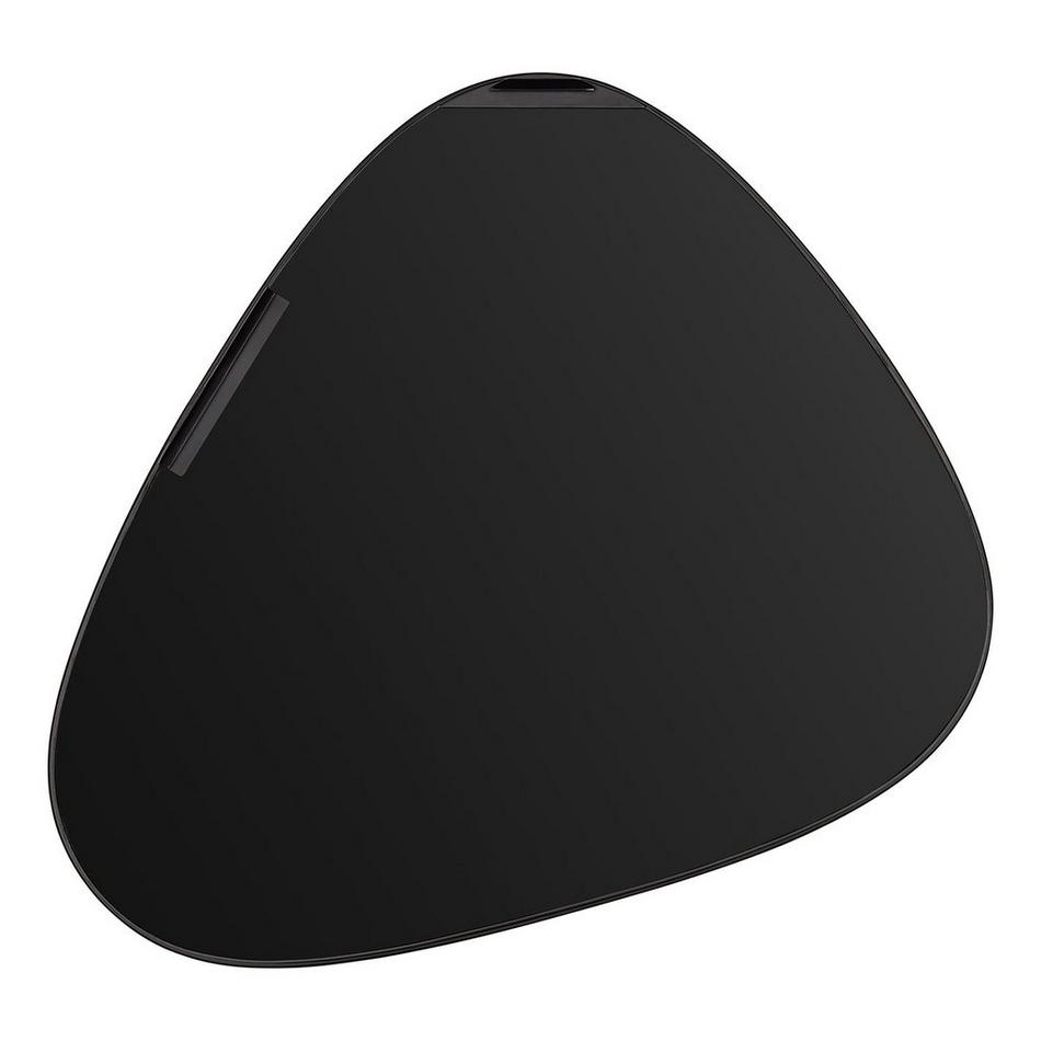 Platt Irregular Iron Decorative Vanity Mirror - Matte Black, , large image number 3