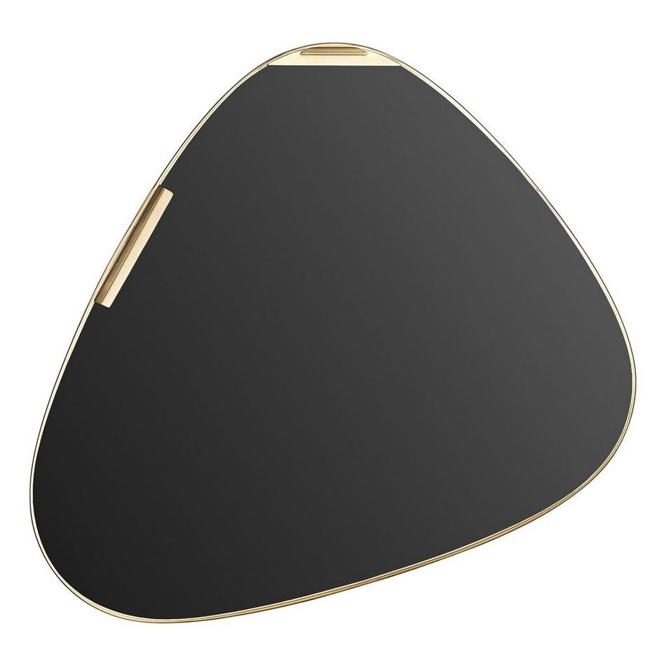 Platt Irregular Iron Decorative Vanity Mirror - Satin Brass, , large image number 3