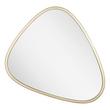 Platt Irregular Iron Decorative Vanity Mirror - Satin Brass, , large image number 1