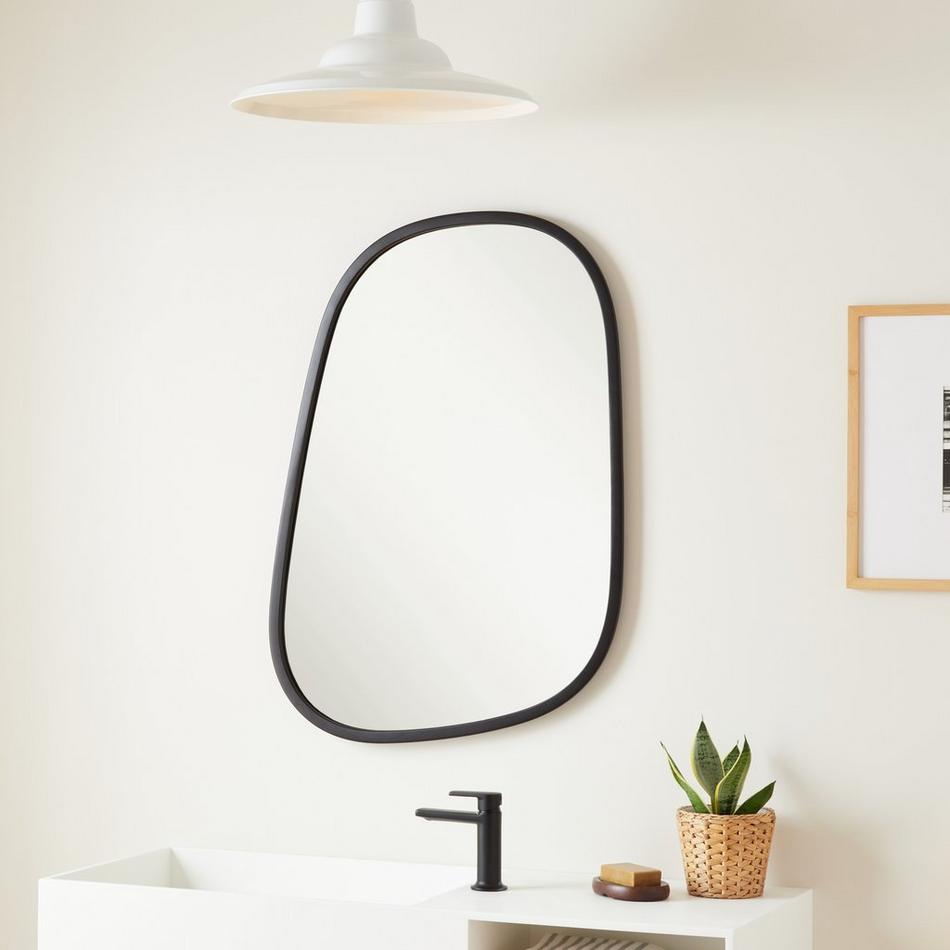 Amburgey Asymmetrical Decorative Vanity Mirror, , large image number 1