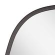 Amburgey Asymmetrical Iron Decorative Vanity Mirror - Matte Black, , large image number 4