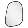 Amburgey Asymmetrical Iron Decorative Vanity Mirror - Matte Black, , large image number 1