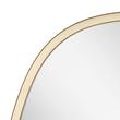 Amburgey Asymmetrical Iron Decorative Vanity Mirror - Satin Brass, , large image number 4