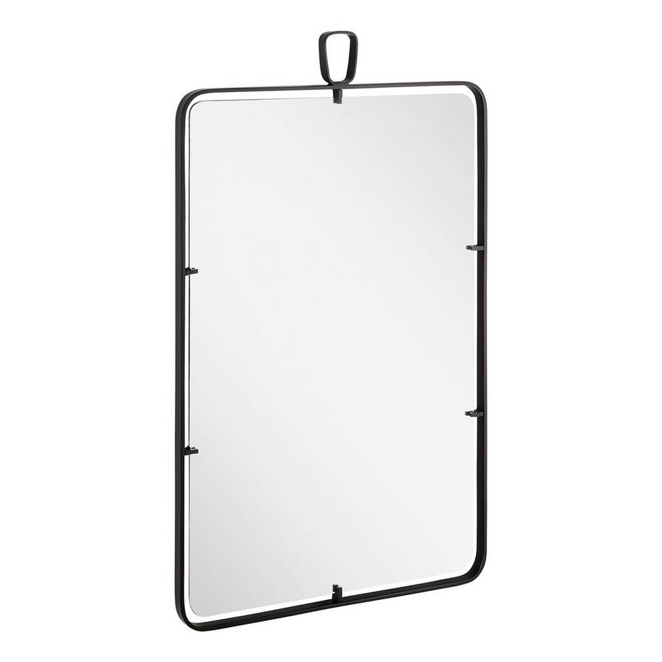Martinelli Iron Decorative Vanity Mirror - Matte Black, , large image number 2