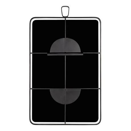 Martinelli Rounded Rectangle Decorative Vanity Mirror