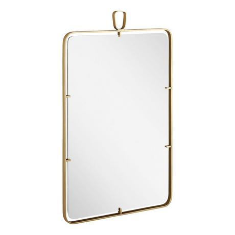 Martinelli Rounded Rectangle Decorative Vanity Mirror