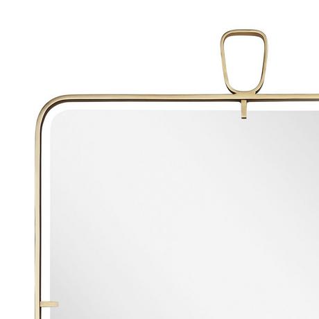 Martinelli Rounded Rectangle Decorative Vanity Mirror
