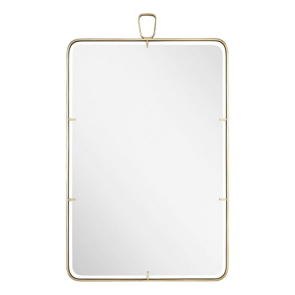 Martinelli Iron Decorative Vanity Mirror - Satin Brass, , large image number 1