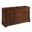 60" Claudia Double Vanity With Undermount Sinks - Antique Coffee, , large image number 2