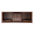 60" Claudia Double Vanity With Rectangular Undermount Sinks - Antique Coffee, , large image number 5