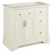 36" Claudia Vanity With Undermount Sink - White, , large image number 2