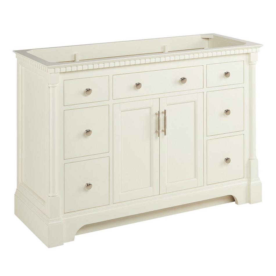 48" Claudia Vanity With Undermount Sink - White, , large image number 2