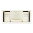 48" Claudia Vanity With Undermount Sink - White, , large image number 4