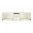 72" Claudia Double Vanity - White - Vanity Cabinet Only, , large image number 2