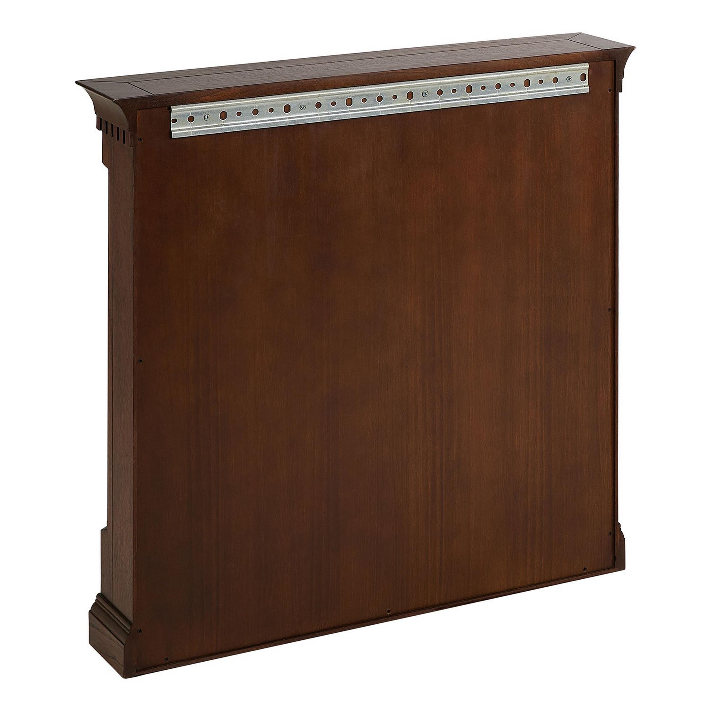 34" Claudia Medicine Antique Coffee Signature Hardware