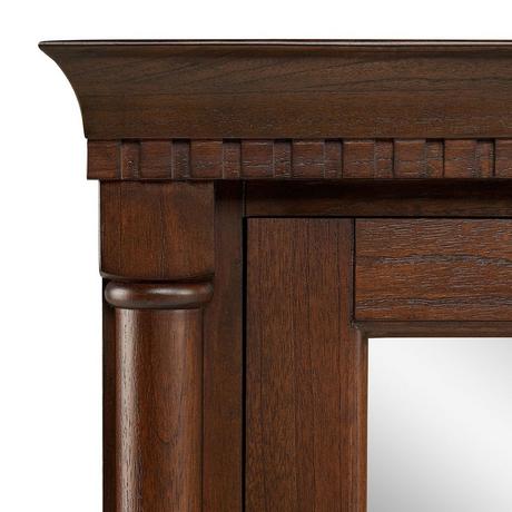 Claudia Medicine Cabinet - Antique Coffee