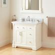 36" Claudia Vanity With Undermount Sink - White, , large image number 0