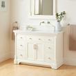 48" Claudia Vanity With Undermount Sink - White, , large image number 1