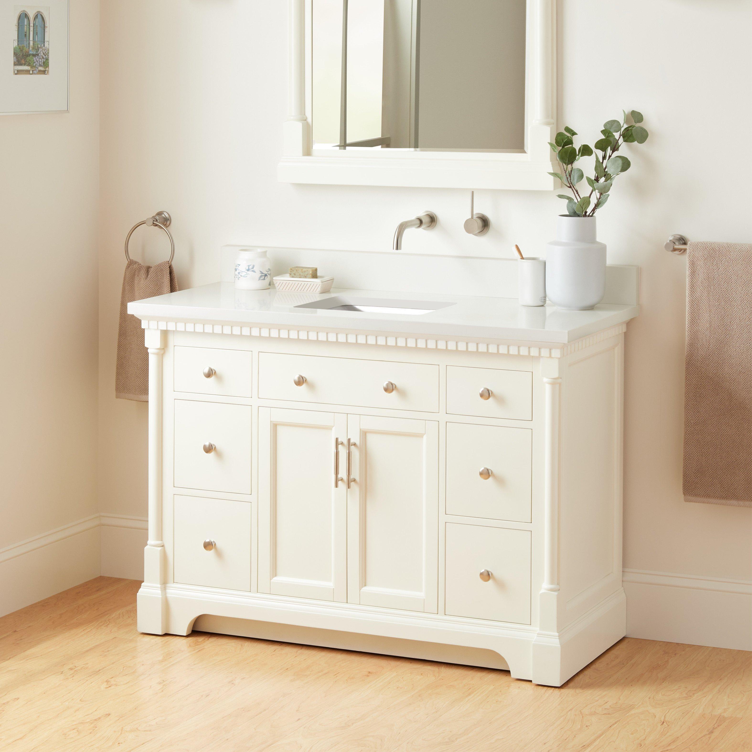 邦楽 VANITY BOX VOL.2 (4LP) ARIEL Cambridge 42 in. Single Sink Freestanding Bathroom Vanity in
