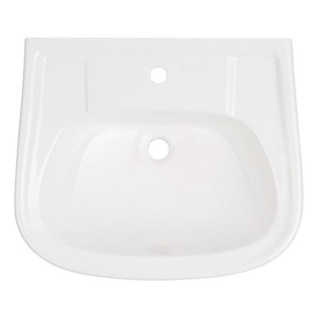 Rainsville Porcelain Pedestal Sink