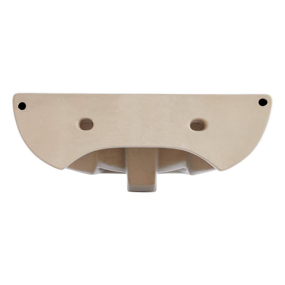 Rainsville Porcelain Wall-Mount Sink - Single Hole, , large image number 3