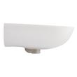 Rainsville Porcelain Wall-Mount Sink - Single Hole, , large image number 2
