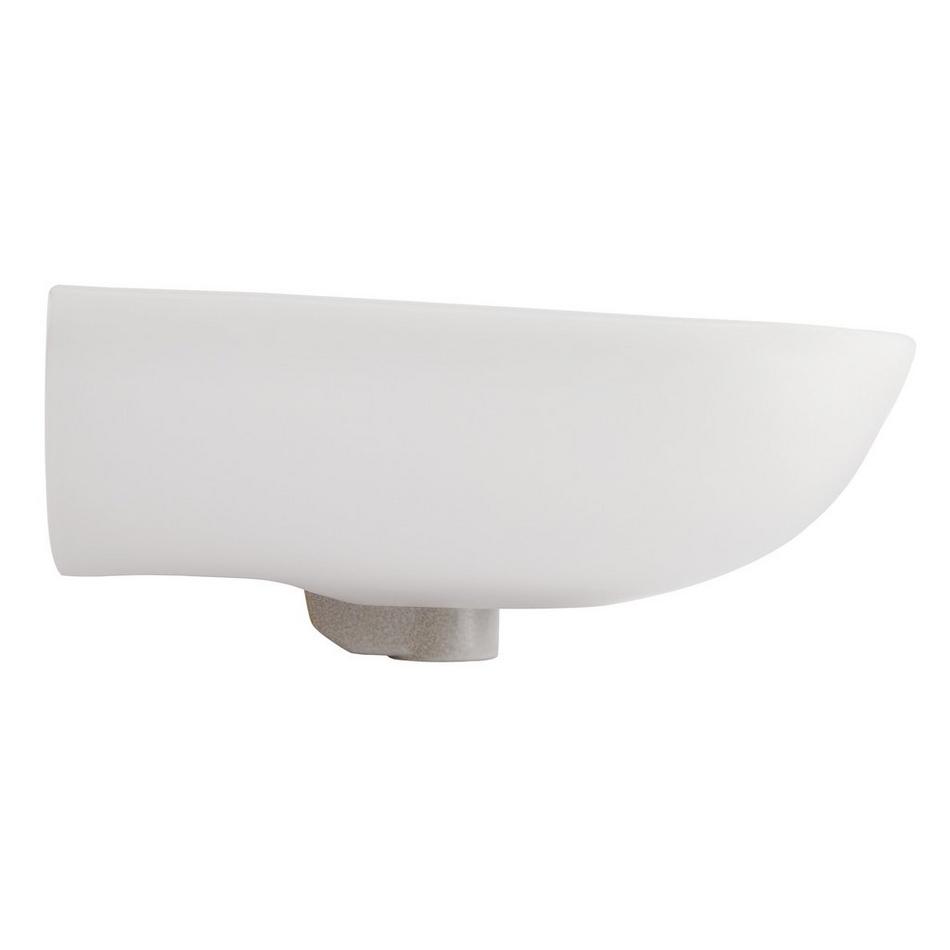Rainsville Porcelain Wall-Mount Sink - Single Hole, , large image number 2