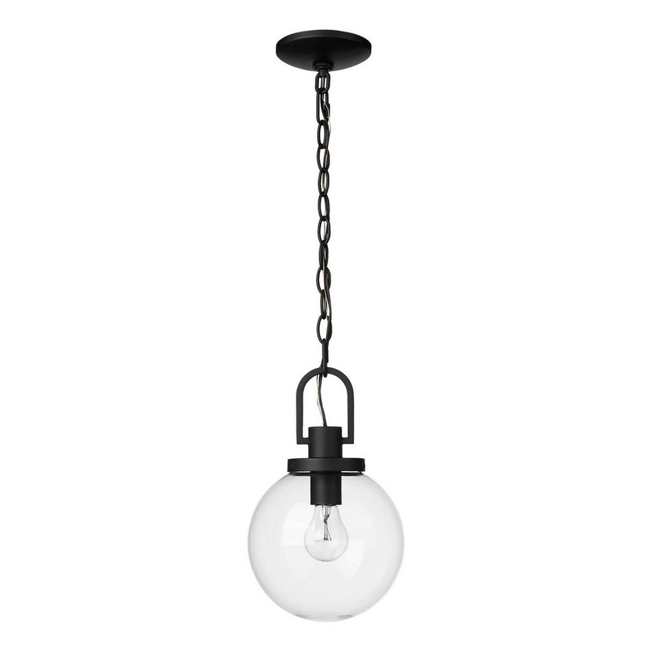 Wenston  Outdoor Hanging Pendant - Black - Single Light, , large image number 1