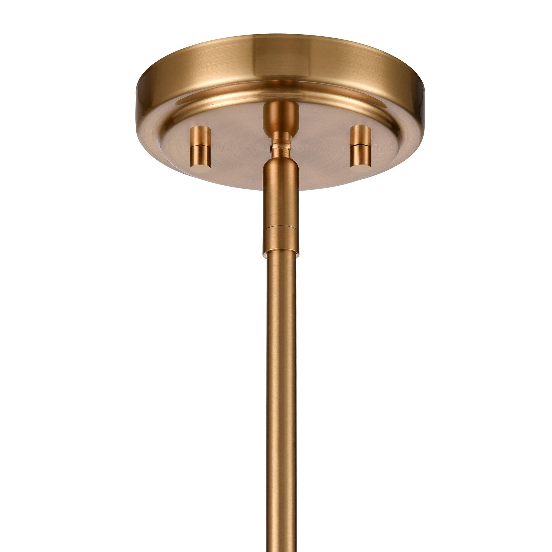 Caviana Pendant - Brushed Gold - Single Light | Signature Hardware