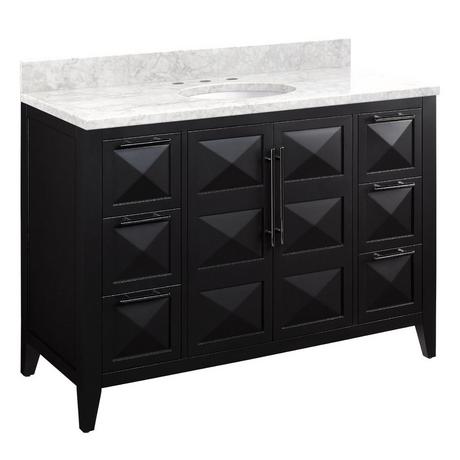 48" Holmesdale Vanity with Undermount Sink - Black