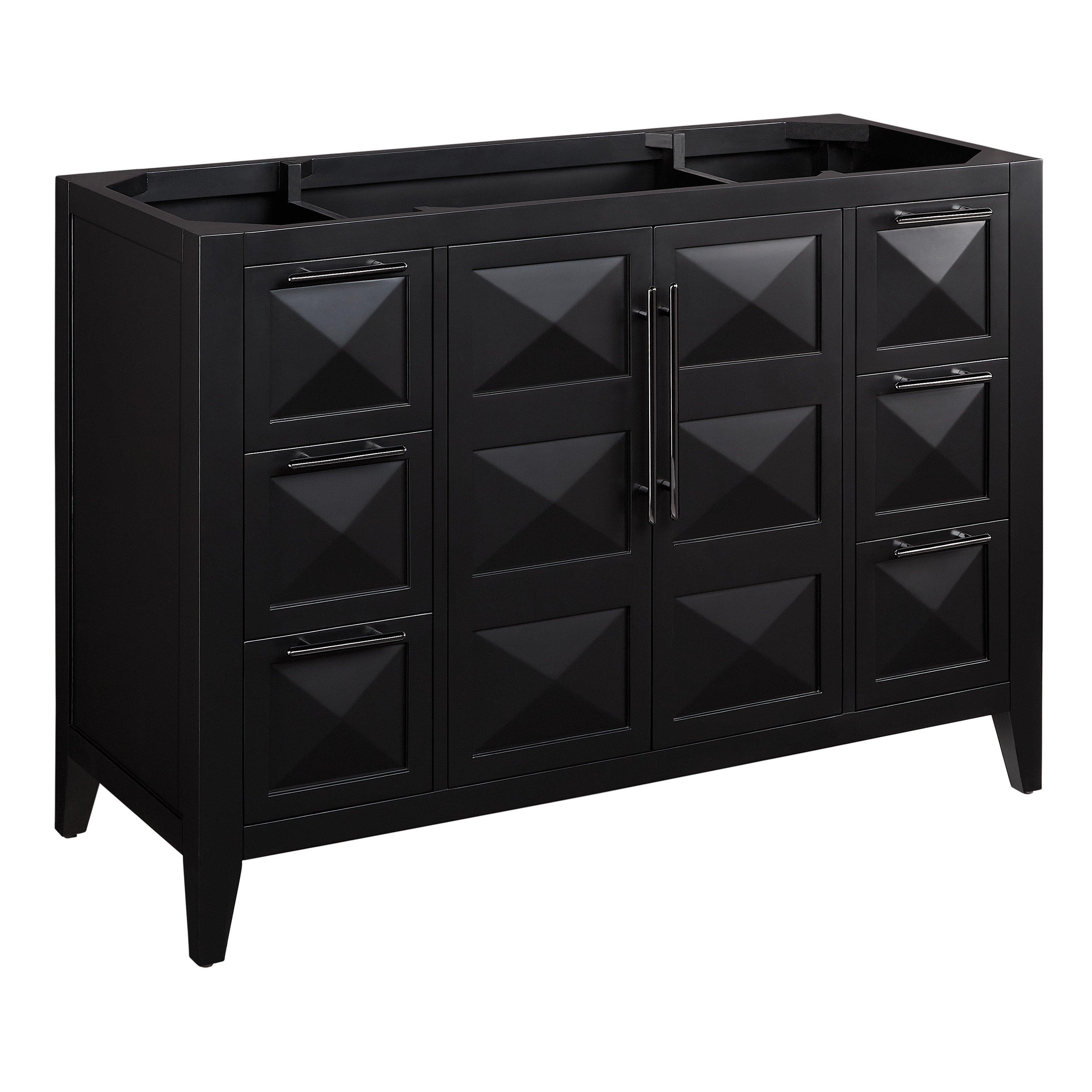 【中古】 Vanity ＆ Happiness Haldolium Domani Stella 49 in. Single Sink White Washed Oak Floating