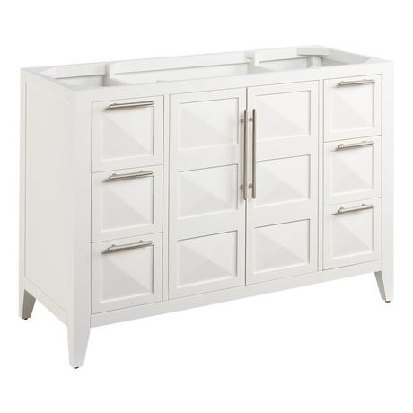 48" Holmesdale Vanity - Bright White - Vanity Cabinet Only