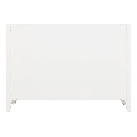 48" Holmesdale Vanity - Bright White - Vanity Cabinet Only