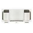 48" Holmesdale Vanity - Bright White - Vanity Cabinet Only, , large image number 2