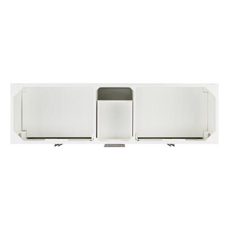 72" Holmesdale Vanity - Bright White - Vanity Cabinet Only