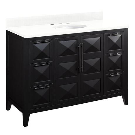 48" Holmesdale Vanity with Undermount Sink - Black