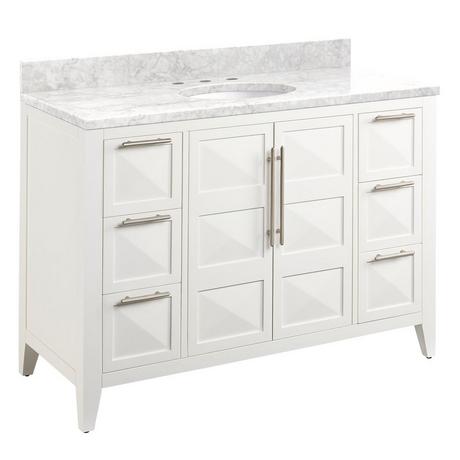 48" Holmesdale Vanity with Undermount Sink - Bright White
