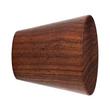 Valewood Wooden Tapered Cabinet Knob - Walnut, , large image number 1