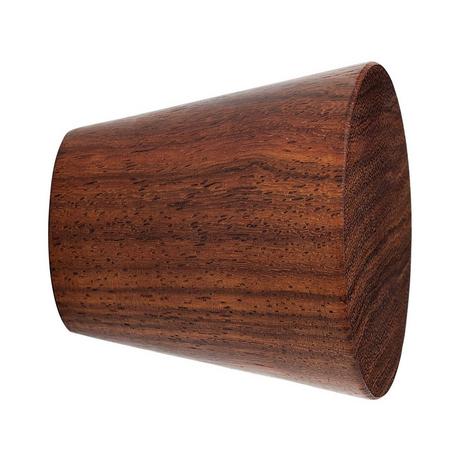 Valewood Wooden Tapered Cabinet Knob - Walnut