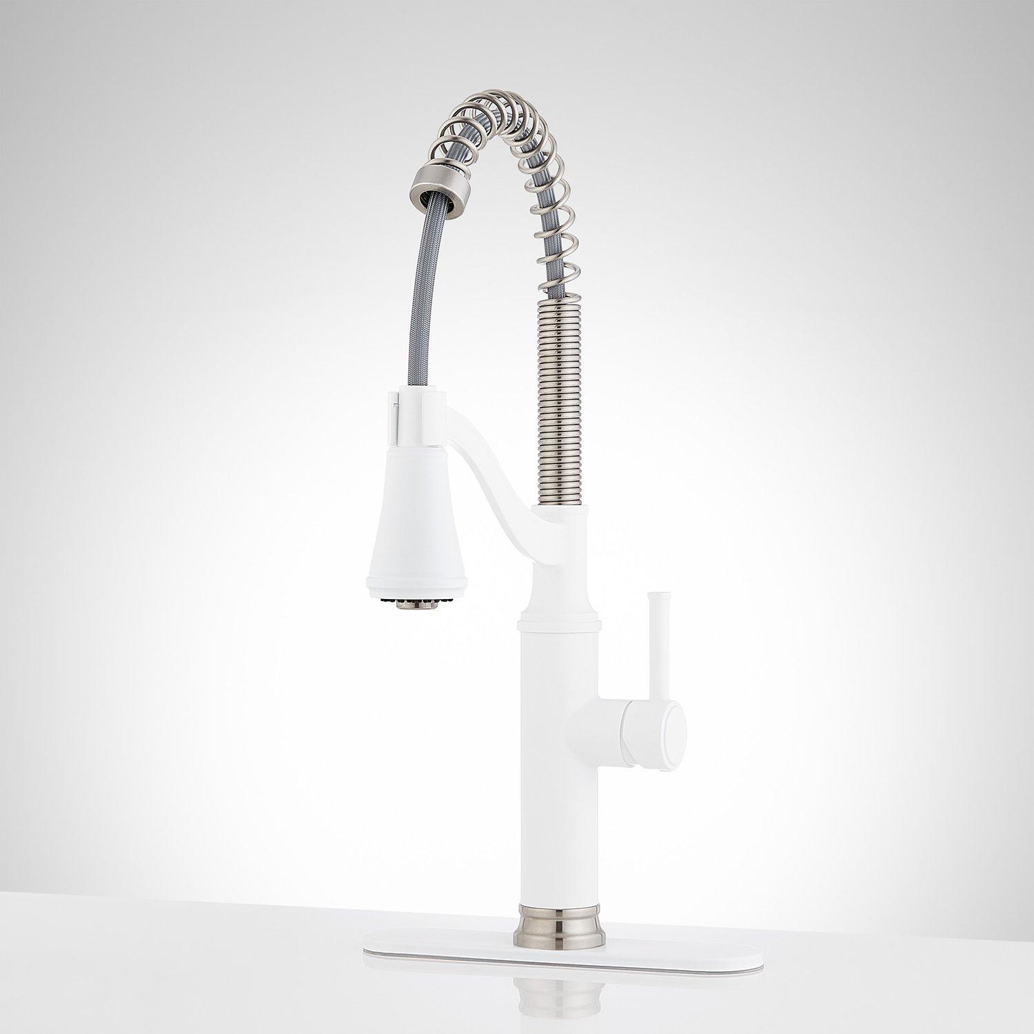 Caribana Single Handle Two-Tone Kitchen Faucet | Signature Hardware